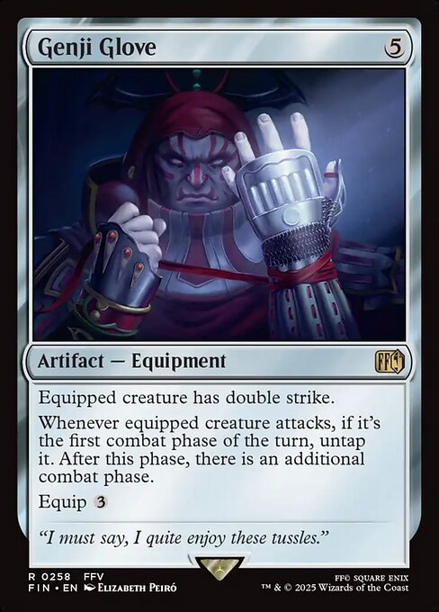 Genji Glove - 258 (Foil) Near Mint_Foil