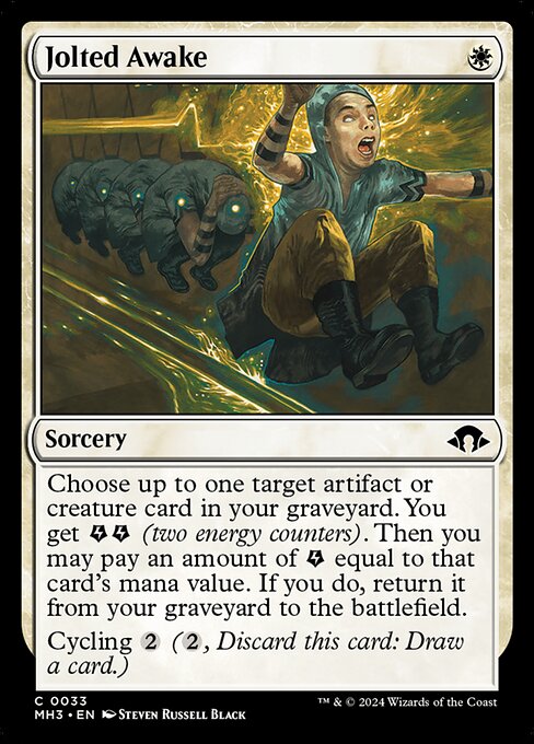 Jolted Awake - 33 (Normal) Near Mint_Non-Foil