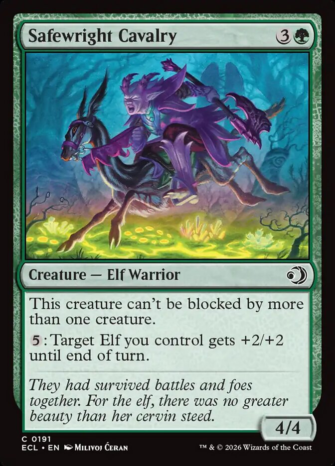 Safewright Cavalry - 191 (Foil)
