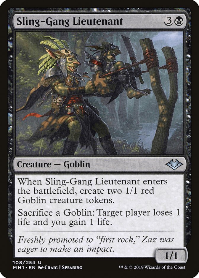 Sling-Gang Lieutenant (MH1 108)