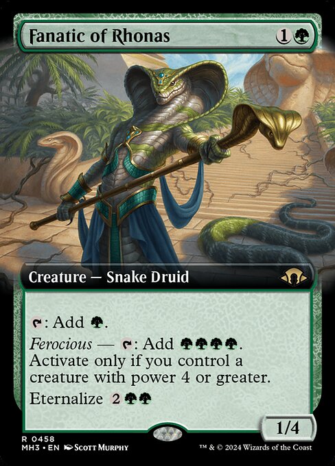 Fanatic of Rhonas - 458 (Normal) Near Mint_Non-Foil