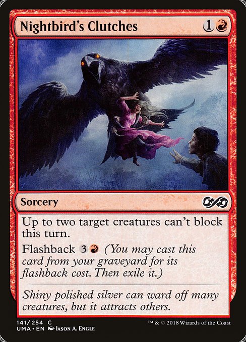 Nightbird's Clutches - 141 (Normal) Near Mint_Non-Foil