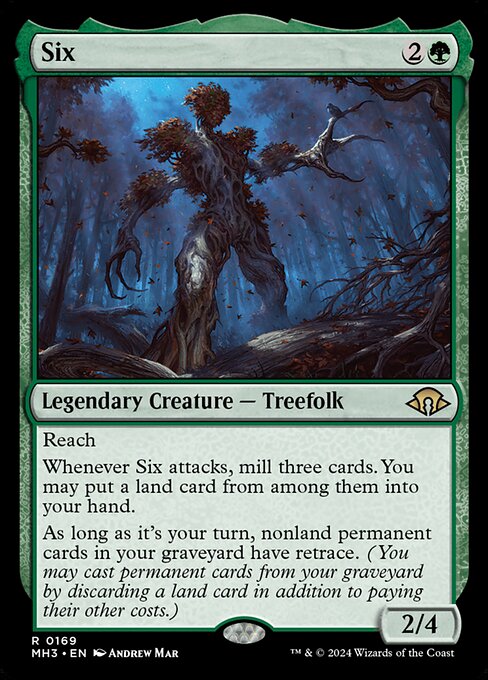 Six - 169 (Normal) Near Mint_Non-Foil