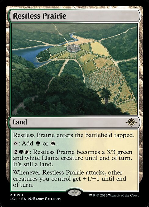 Restless Prairie LCI #281 Non-Foil