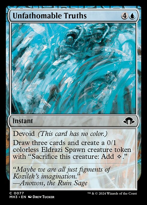 Unfathomable Truths - 77 (Normal) Near Mint_Non-Foil