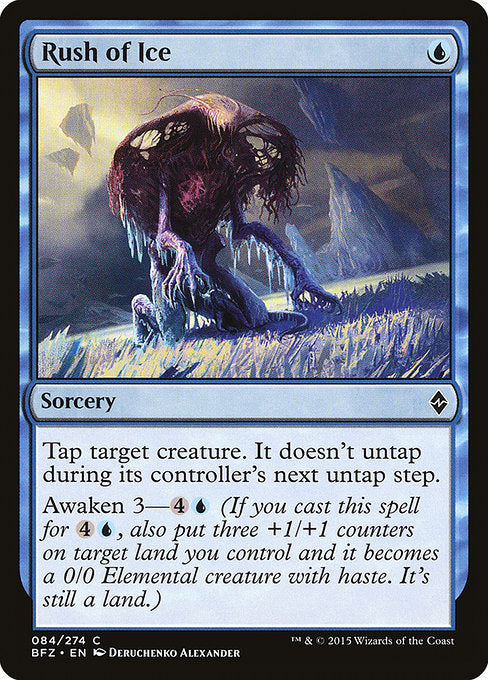 Rush of Ice - 84 (Normal) Near Mint_Non-Foil