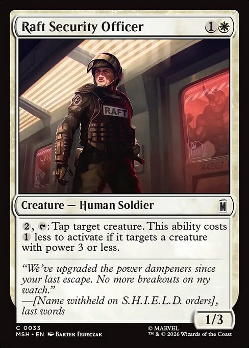 Raft Security Officer - 33 (Foil)