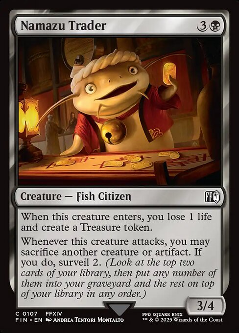 Namazu Trader - 107 (Normal) Near Mint_Non-Foil