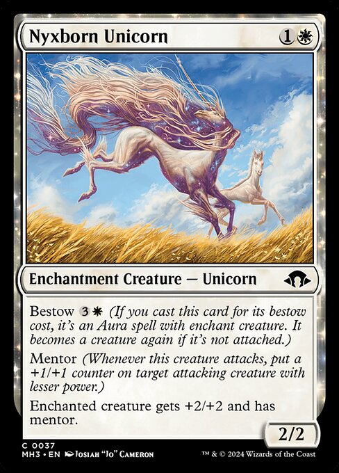 Nyxborn Unicorn - 37 (Normal) Near Mint_Non-Foil