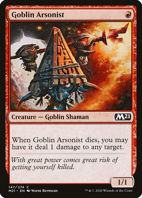 Goblin Arsonist - 147 (Foil) Near Mint_Foil
