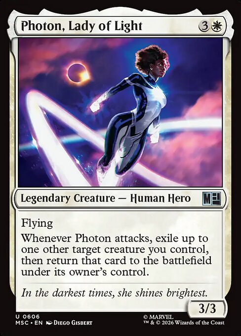 Photon, Lady of Light - 606 (Foil)