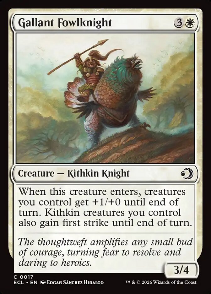 Gallant Fowlknight - 17 (Foil)