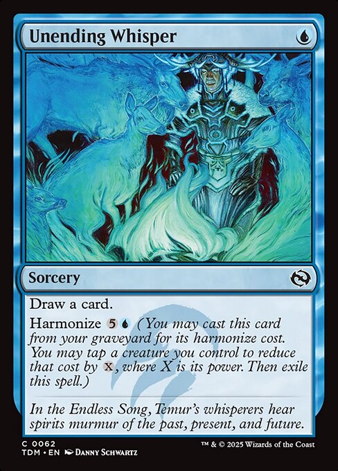 Unending Whisper - 62 (Normal) Near Mint_Non-Foil