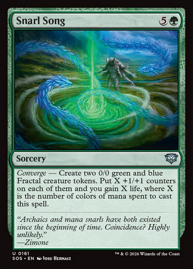 Snarl Song - 161 (Foil)