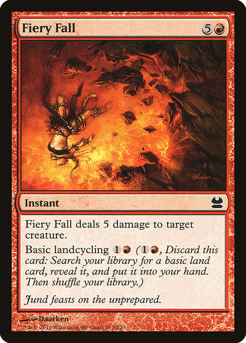 Fiery Fall - 113 (Normal) Near Mint_Non-Foil