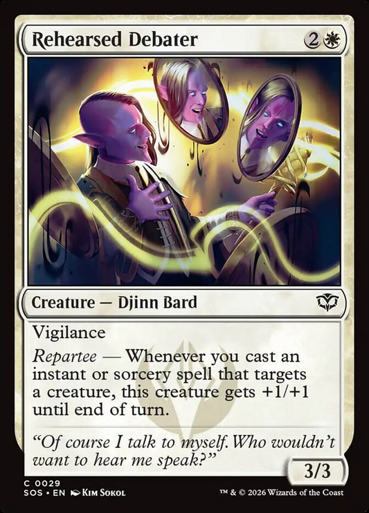 Rehearsed Debater - 29 (Foil)