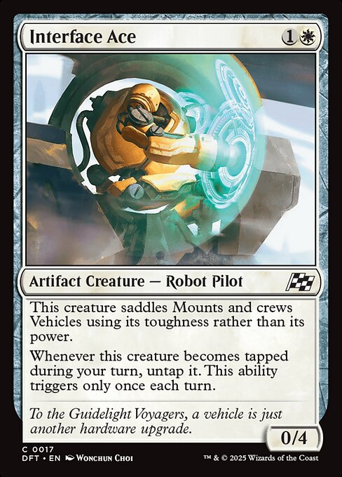 Interface Ace - 17 (Normal) Near Mint_Non-Foil