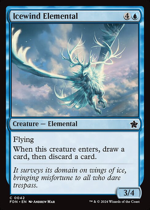 Icewind Elemental (Non Foil) near_mint