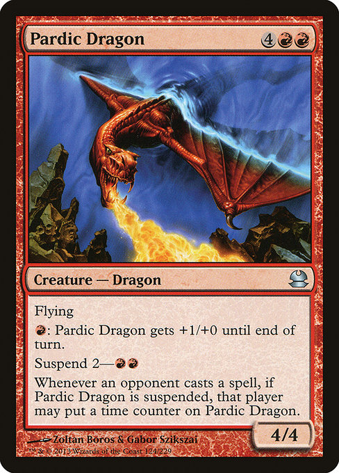 Pardic Dragon - 124 (Normal) Near Mint_Non-Foil