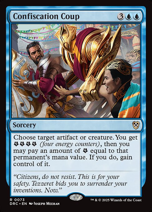 Confiscation Coup DRC #73 Non-Foil