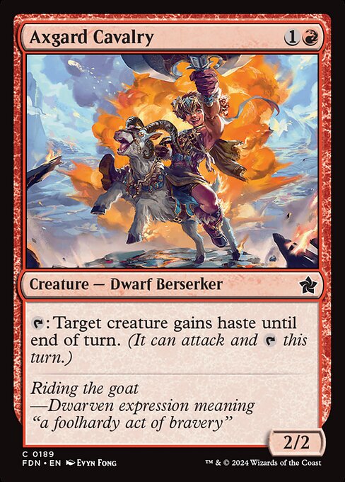 Axgard Cavalry (Non Foil) near_mint
