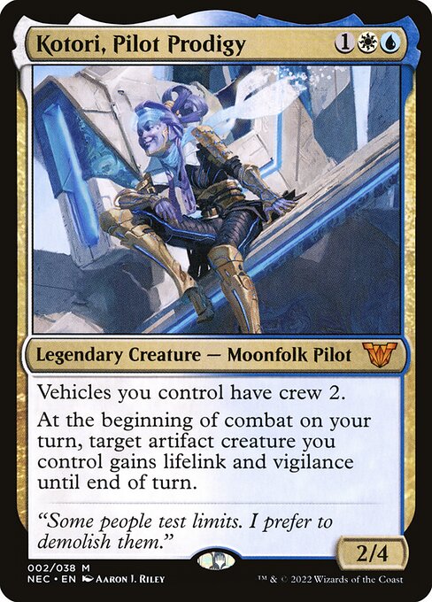 Kotori, Pilot Prodigy NEC #2 Non-Foil
