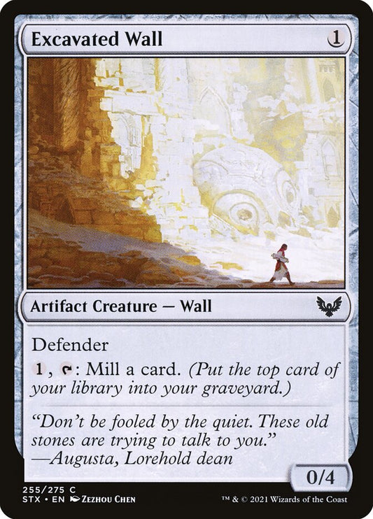 Excavated Wall - 255 (Foil)