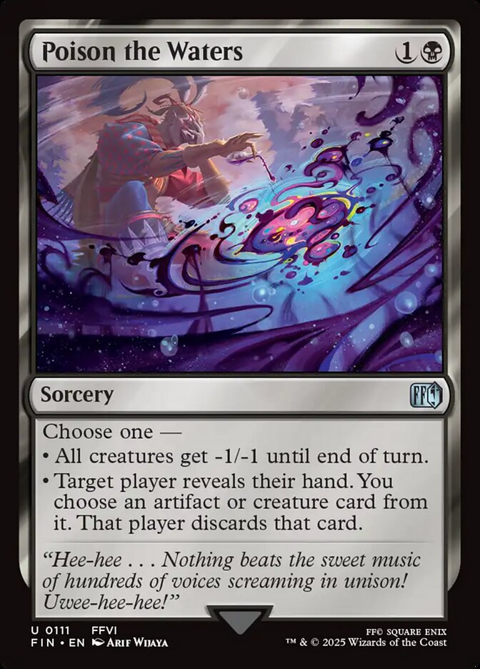 Poison the Waters - 111 (Foil) (JP)