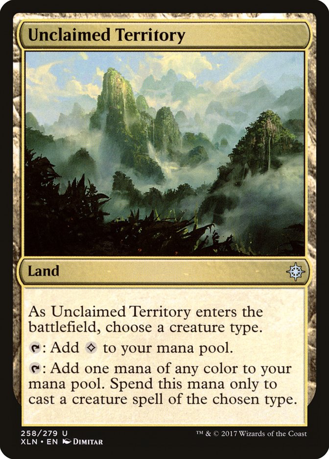 Unclaimed Territory - 258 (Foil)