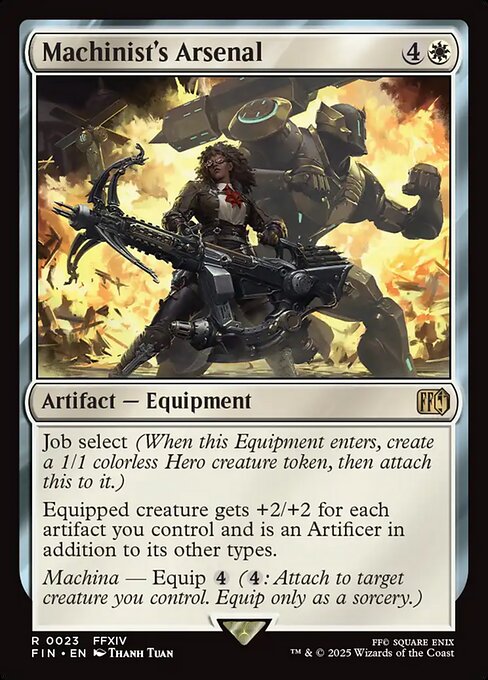 JP Machinist's Arsenal - 23 (Foil) Near Mint_Foil