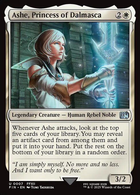 Ashe, Princess of Dalmasca - 7 (Normal) Near Mint_Non-Foil