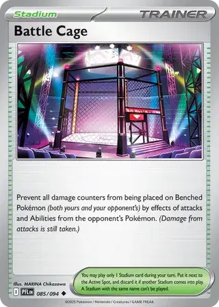 Battle Cage - 085/094 (Reverse Holo)