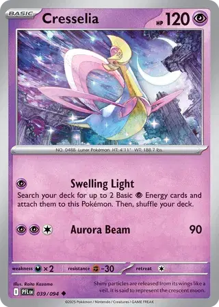Cresselia - 039/094 (Reverse Holo)
