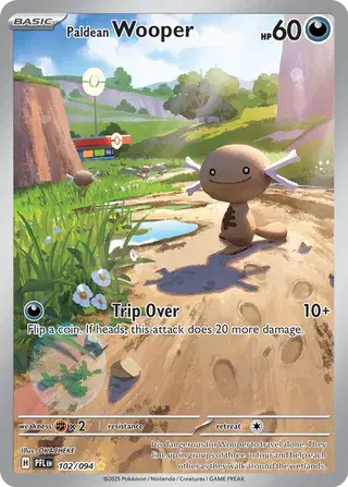 Paldean Wooper - 102/094 (Holo)