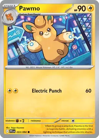 Pawmo - 033/094 (Reverse Holo)
