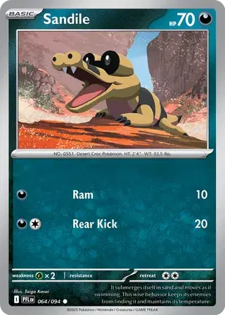 Sandile - 064/094 (Reverse Holo)