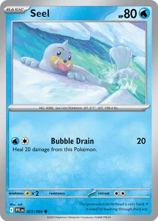 Seel - 021/094 (Reverse Holo)