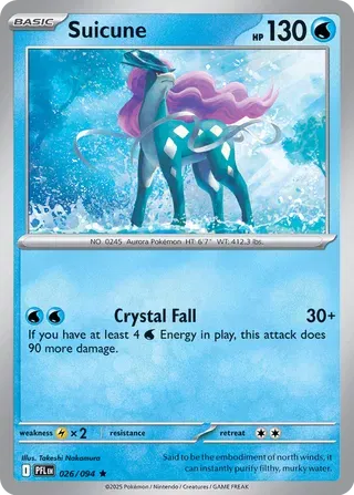 Suicune - 026/094 (Holo)