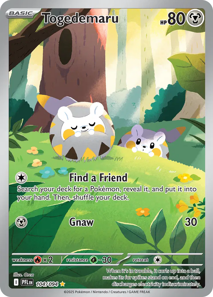 Togedemaru - 104/094 (Holo)